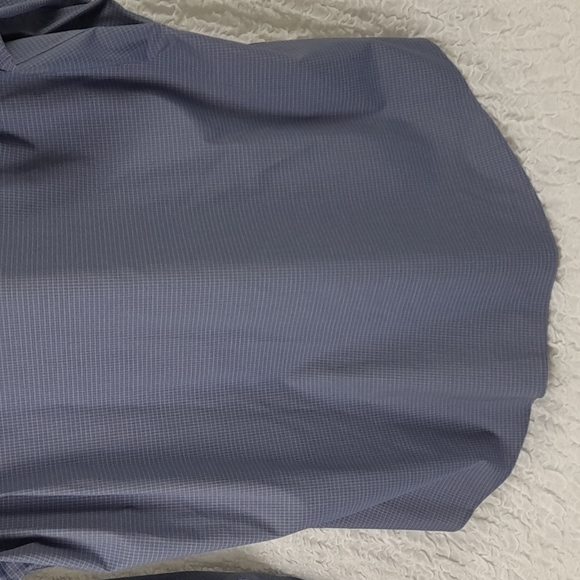 Kenneth Cole Awearness Button Up Shirt Size 18.5-34/35 Blue #66 - Picture 3 of 7